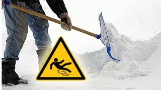 Schnee schaufeln Schnee schaufeln